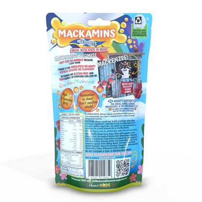 Mackamins Multi-Vits Gummies