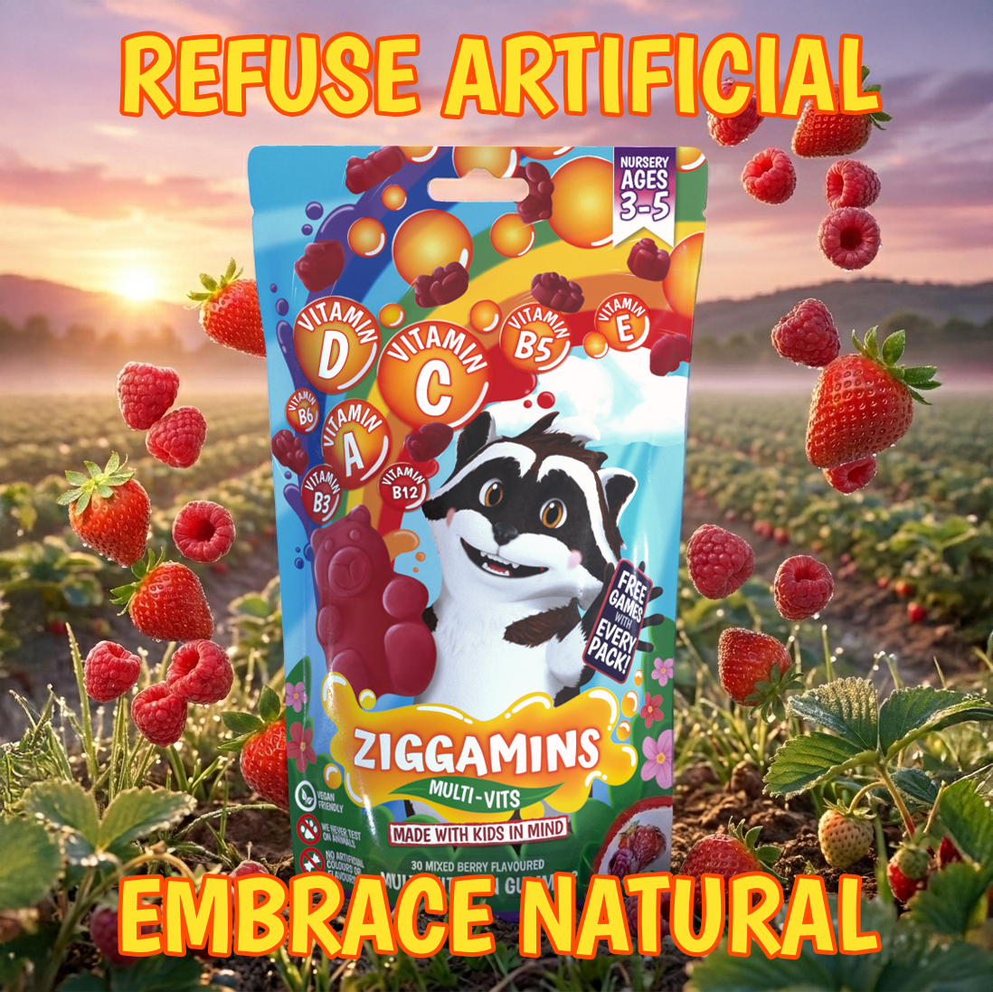 Ziggamins Multi-Vits Gummies