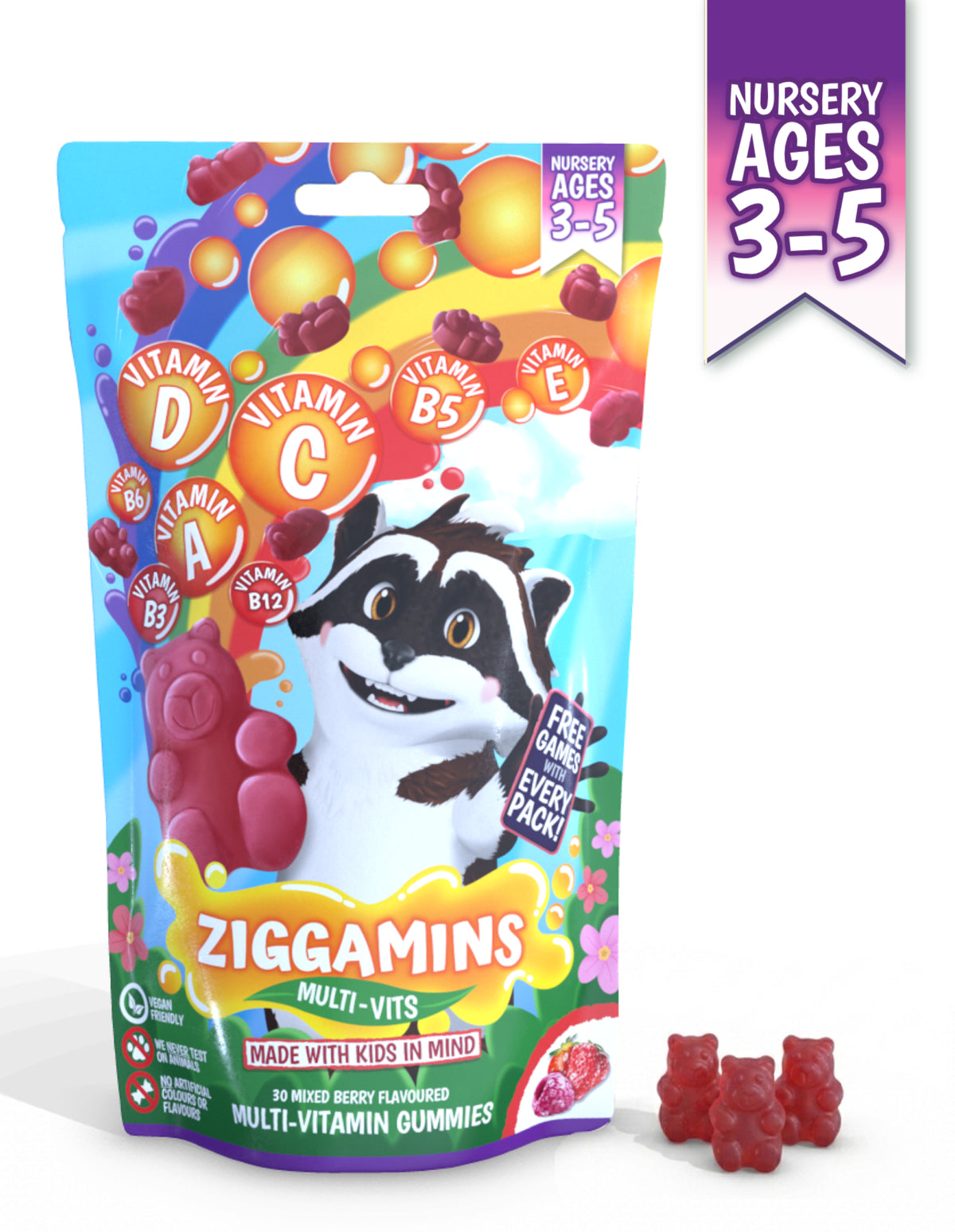 Ages 3–5