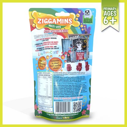 Ziggamins Multi-Vits Gummies