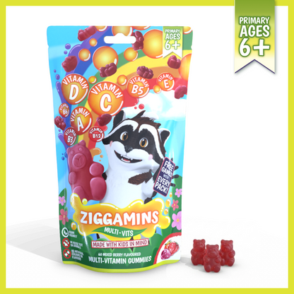 Ziggamins Multi-Vits Gummies