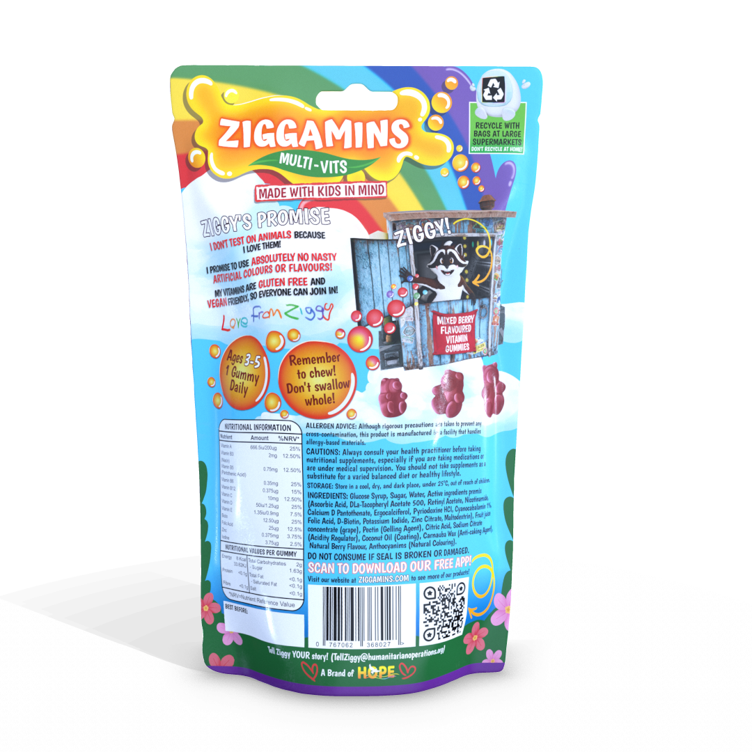Ziggamins Multi-Vits Gummies